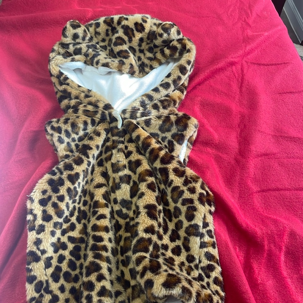 Cheetah print jacket